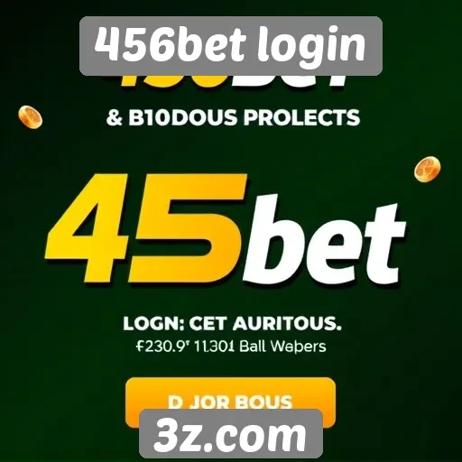 Ofertas e bônus disponíveis após login no 456bet